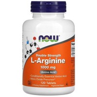 Now Foods L-Arginin 1000 Mg - 120 Tabletten