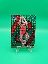 2024-25 Panini Mosaic - Immanuel Quickley #185 Green Mosaic Prizm Raptors 