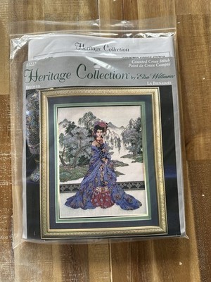 Elsa Williams Beloved Cross Stitch Kit 03227 Heritage Collection Geisha NEW