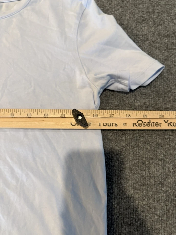 Camiseta Lululemon Calce Clásico Mezcla Algodón 4 Púrpura Camiseta Básica Crew W3FGDS 126 Foto 2 de 4