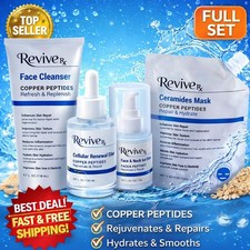 ReviveRx Ceramides Mask Copper Peptides Repair Hydrate Face 3.527 fl oz