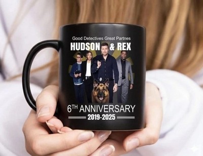 Good Detectives Great Partners Hudson And Rex 6Th Anniversary 2019 2025 Mug