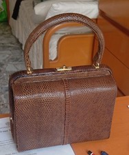 Borsetta Pelle Lucertola Anni 60