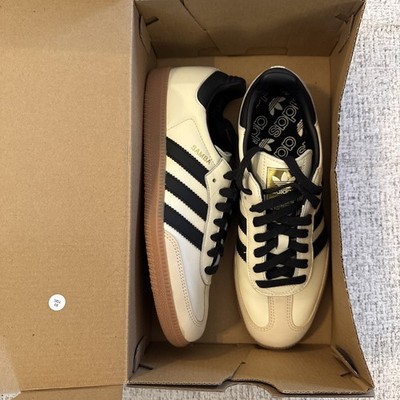 Adidas Samba OG Shoes Cream White Black Gum Size 8 Women NWB | eBay
