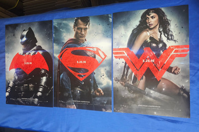 Batman V Superman Movie Promo Mini Poster Set Wonder Woman 11.5x17'' DC Comics
