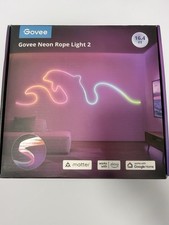 Govee RGBIC 16.4 FT Indoor LED Smart Neon Rope Light 2 - Open box
