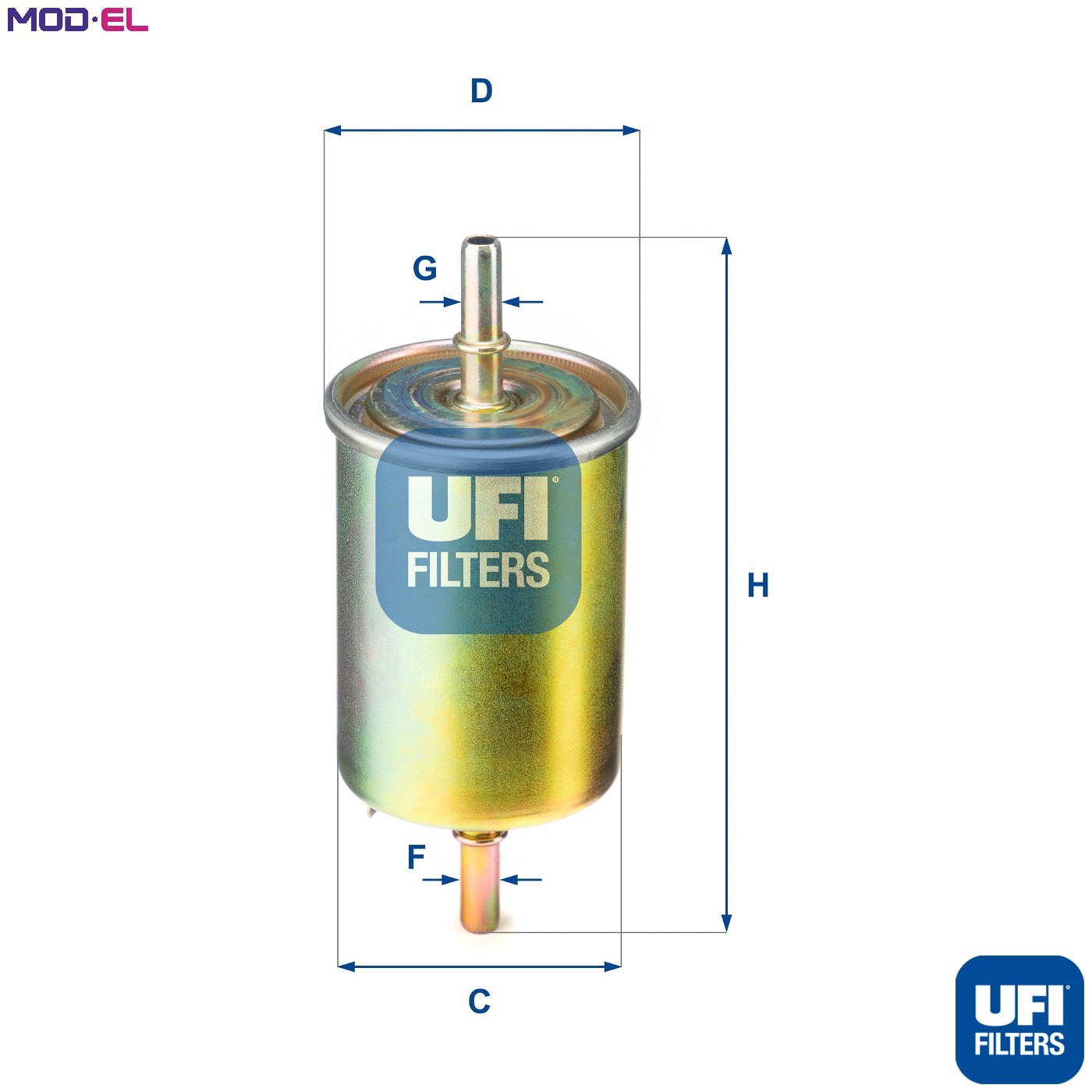 Ufi Filters Ufi 31.850.00 Fuel Filter - Image 2