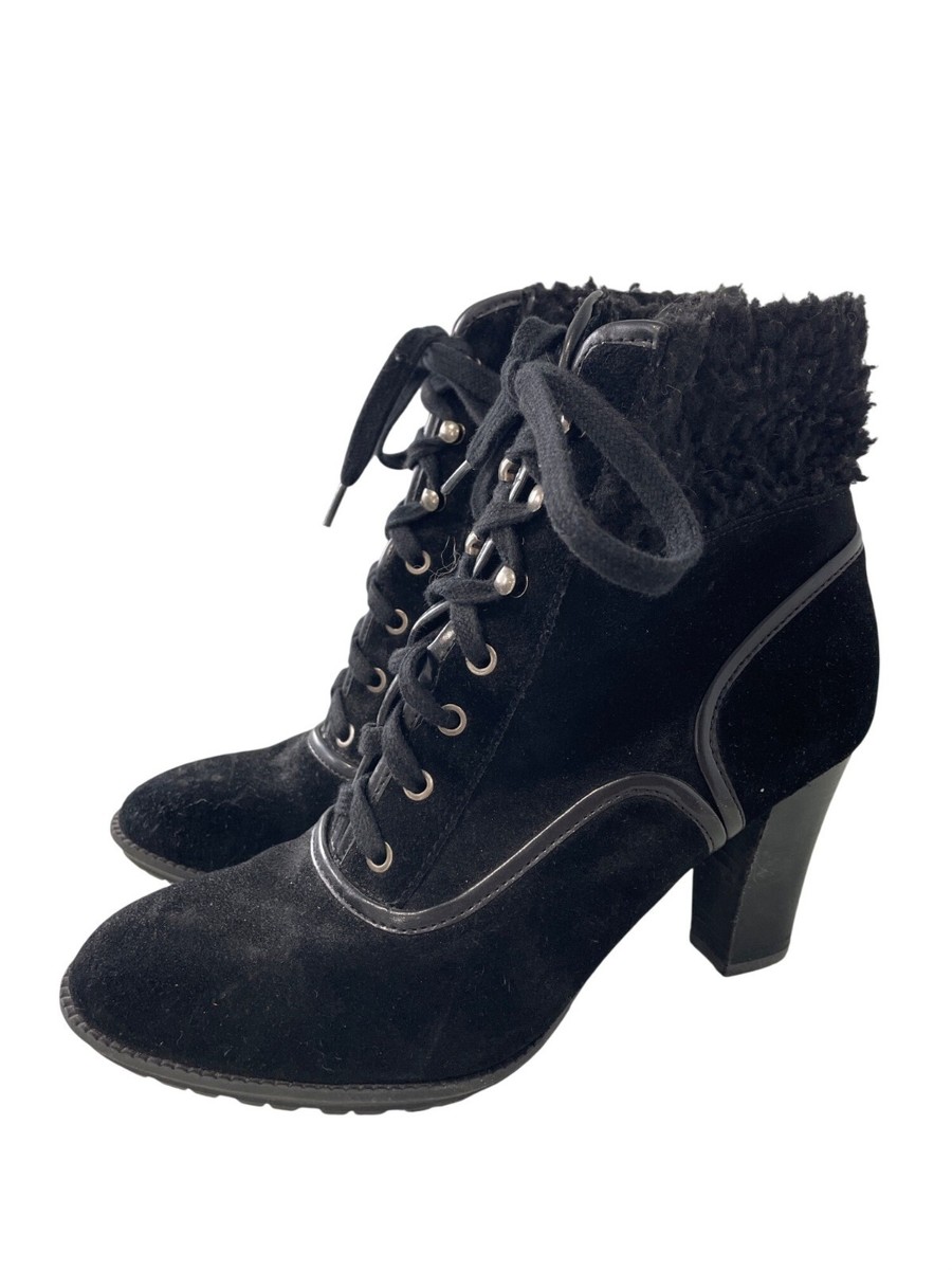 franco sarto black dress boots Z62116* Katherine Faux Leather Tall Size 11 M 3.7 inch shaft height 9.8 inch circumference Franco Sarto Women's Briar Dress
