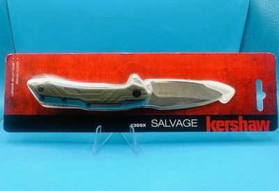 KERSHAW - SALVAGE Spring Assist A/O SPEEDSAFE Flipper knife 2.9'' blade kai 1369