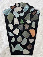 BEACH SEA GLASS Surf Tumbled 12.2 OZ New England