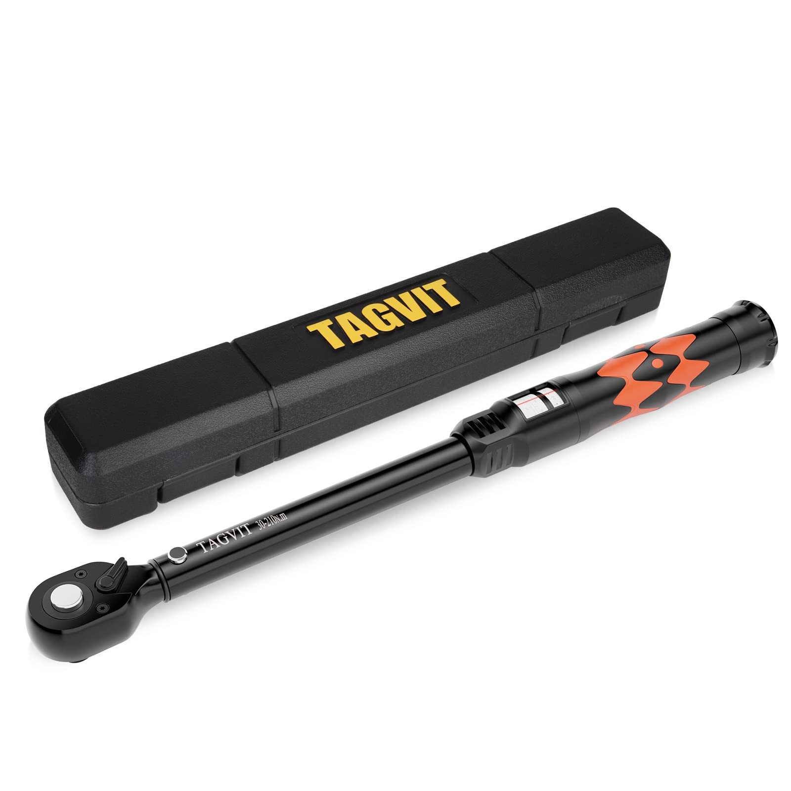 TAGVIT 1/2" Chiave Dinamometrica Alta Precisione 30-210 Nm | Certificata ISO