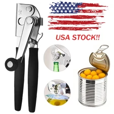 1pc Commercial Can Opener Hand Crank Can Opener Manual Easy for Big Cans