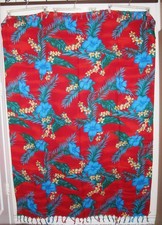 Hawaiian Sarong Tropical floral 45x60" Wrap Shawl Swim cover up NEW