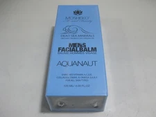 NEW Mosheko Men's Facial Balm Aquanaut DEAD SEA MINERALS MOROCCAN ARGAN OIL $199