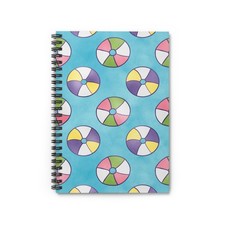 Beach Ball Spiral Notebook - Perfect for Summer Vibes, Journaling, Gift ... 
