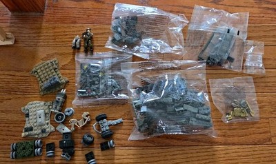 MEGA Call of Duty Misc Blocks Incomplete CoD Mega Bloks Construx Parts