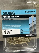 Stainless Steel Nails, Beige, 1.25-In. x 15, 6-oz. 461824