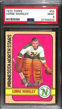 1972 TOPPS #55 GUMP WORSLEY PSA 9 Mint 27749222 