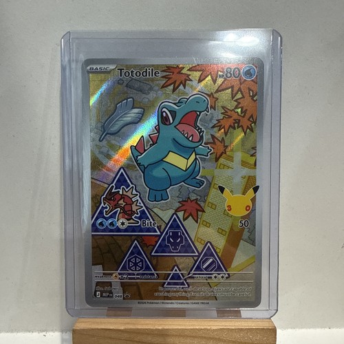 Pokémon TCG Totodile 048 Black Star Promo First Partners Collection Series 2 NM