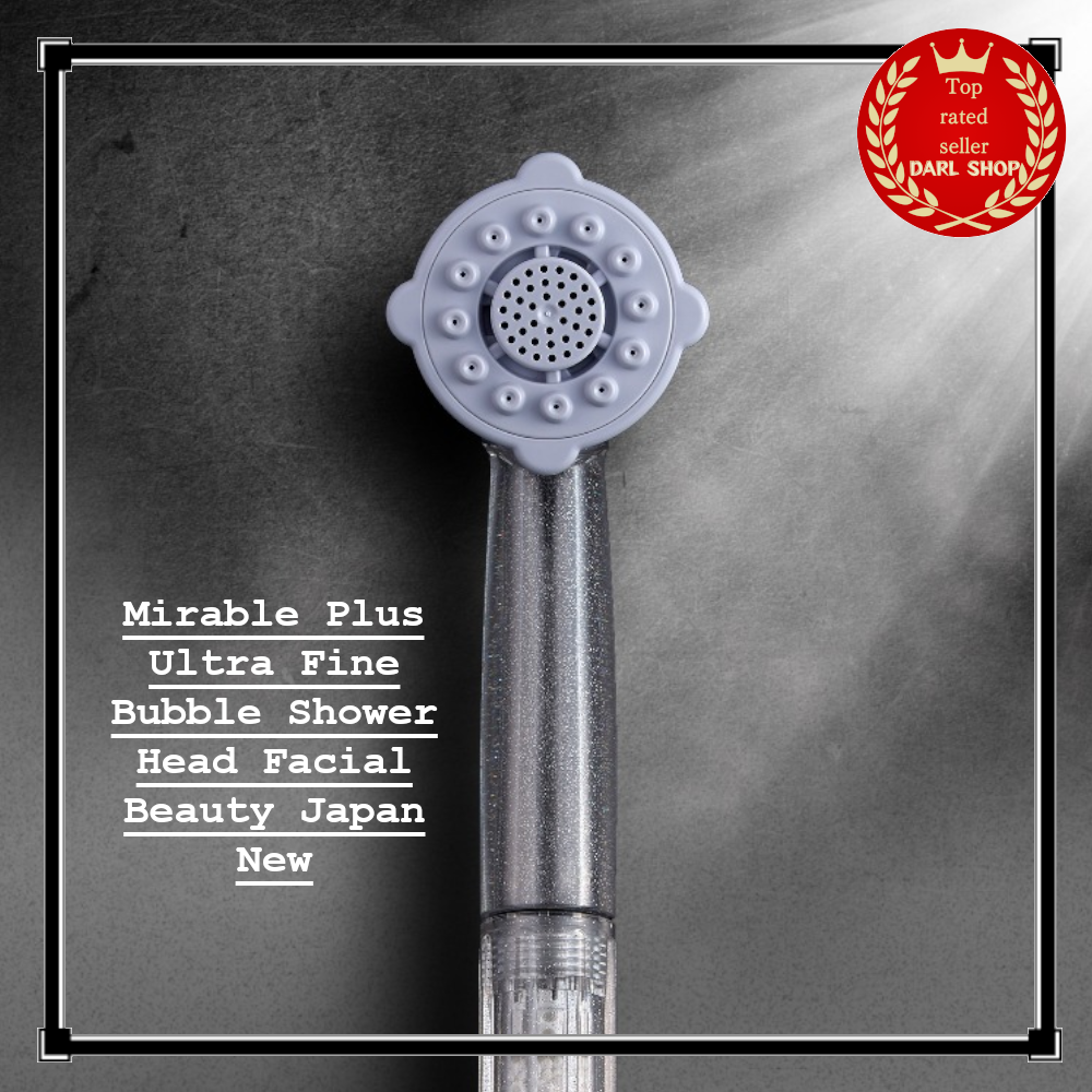 バス・洗面所用品 GALLEIDO SHOWER HEAD EXTRA FINE BUBBLE Mirable Plus Ultra Fine Bubble Shower Head Facial Beauty Japan New