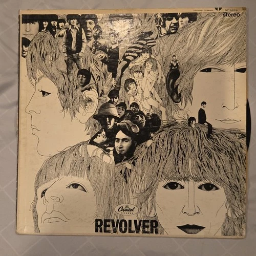 The Beatles Revolver Vinyl LP Rock Capitol Records 12" 33 RPM ST-2576