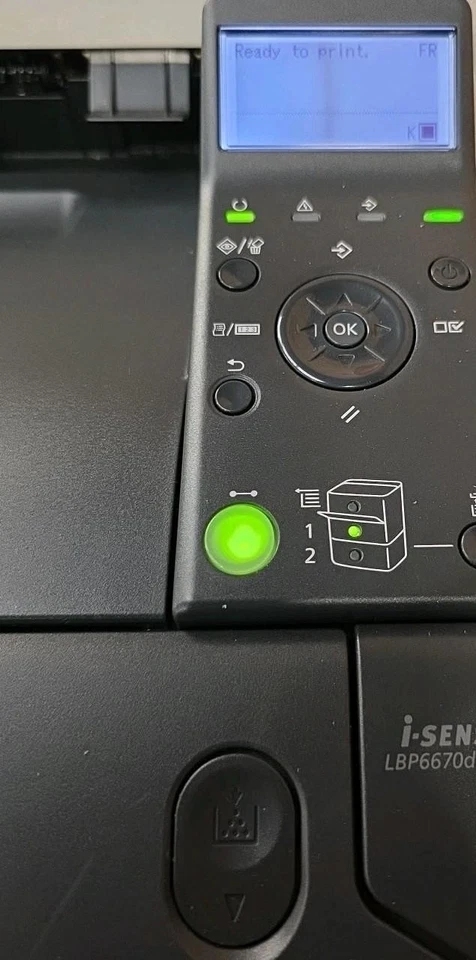 Canon i-SENSYS LBP6670dn A4 Mono Laser Printer - Image 4 of 4