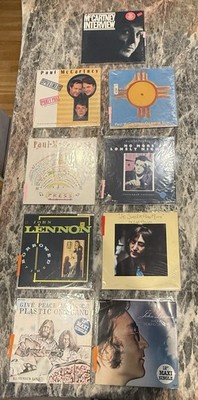 Collectible Lennon & McCartney Lot Of 9 - 12 inch Singles and Interview Lp