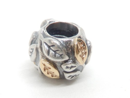 Pandora Sterling Silver & 14K Gold Tree of Life Charm Two Tone 790429 - Picture 8 of 11