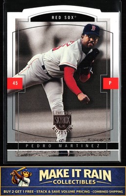 Pedro Martinez 2004 SkyBox LE #64 Boston Red Sox Baseball