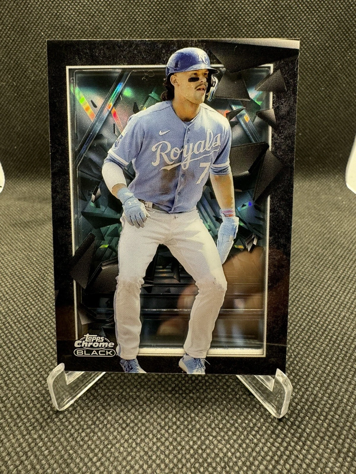 2024 Topps Chrome Black Bobby Witt Jr. Depths Of Darkness Case Hit SSP