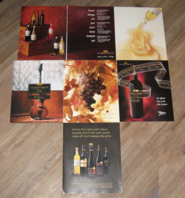 Jackson-Triggs ADs Wine original magazine pages PHOTO advertisements