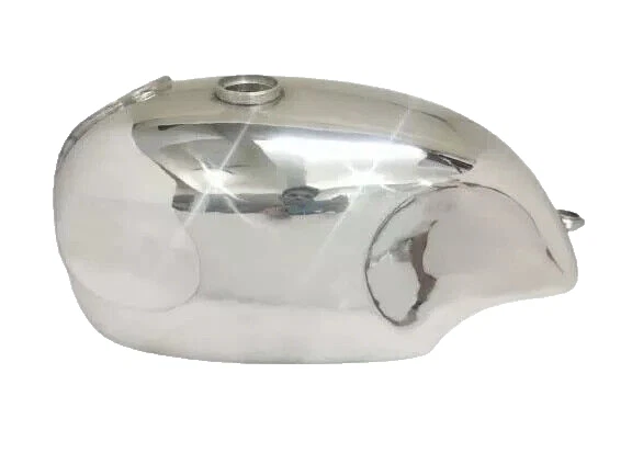 YAMAHA SR400 SR500 ALEACIÓN ALUMINIO COMBUSTIBLE PERTOL TANQUE DE COMBUSTIBLE CON TAPA |Apto para Foto 2 de 4