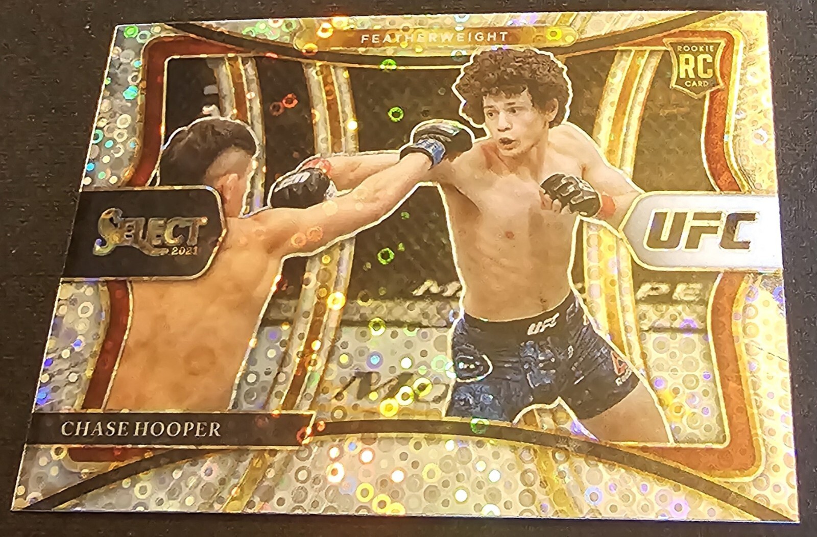 Chase Hooper RC #125 2021 Select Silver Disco Prizm