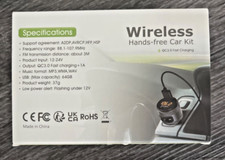 wireless Hands Free 5.3 FM Transmitter for Car
