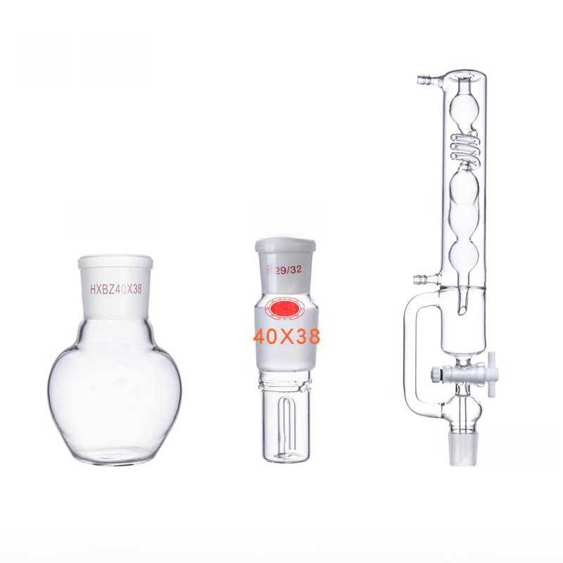 TGI Soxhlet Extraktor – 500 Ml Aufsatz Mit N29/N60, Glaslaborgerät Aus Deutschland