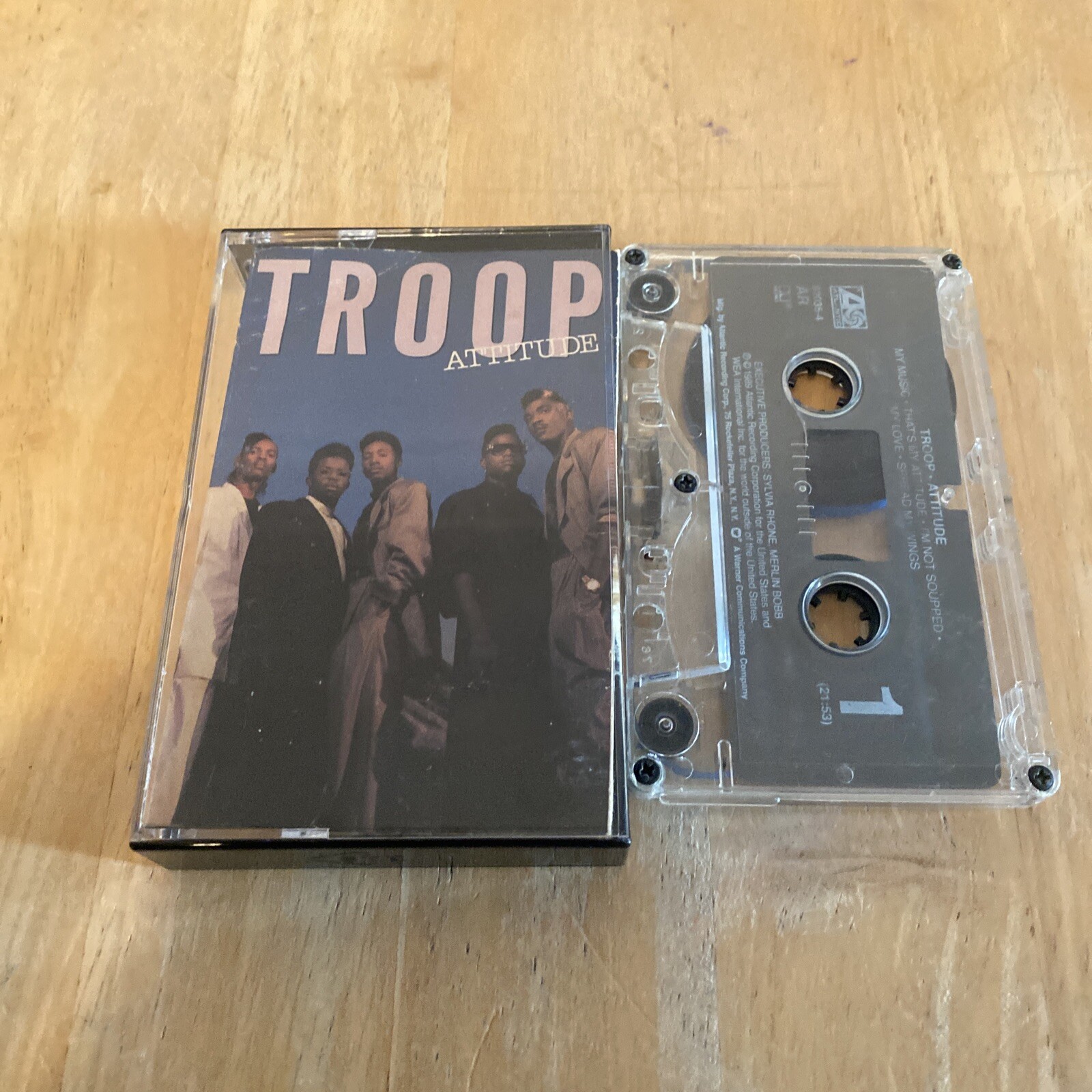 Attitude by Troop (Cassette, Oct-1989, Atlantic (Label)) Rare USA Import