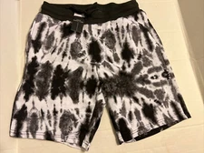 Men Lounge Shorts NoBo No Boundaries Black White