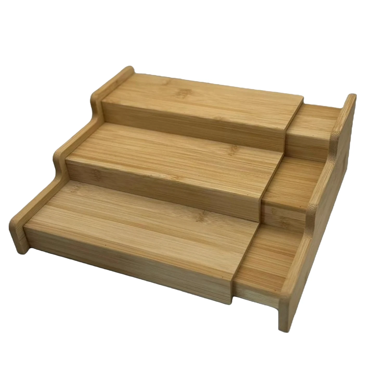Spice Rack Organiser 3 Tier Extending Bamboo Herb Storage Shelf Free Standing
Opens in a new window