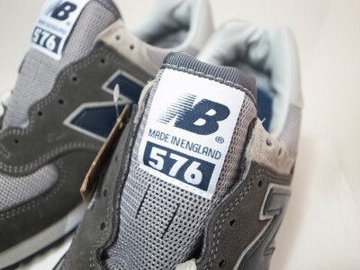 NEW BALANCE OM576OGG 576 30TH ANNIVERSARY GRAY MADE IN ENGLAND US7