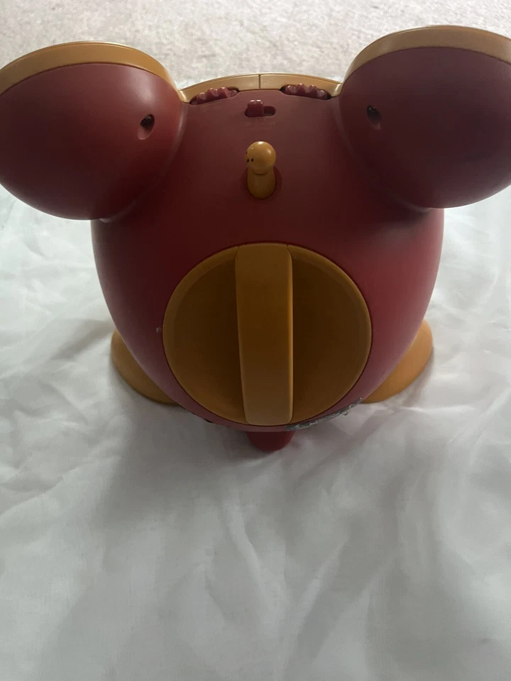 Disney Mickey Mouse Rojo y Naranja CD Boombox DB3050-C Sin Probar *LEER* Foto 3 de 3