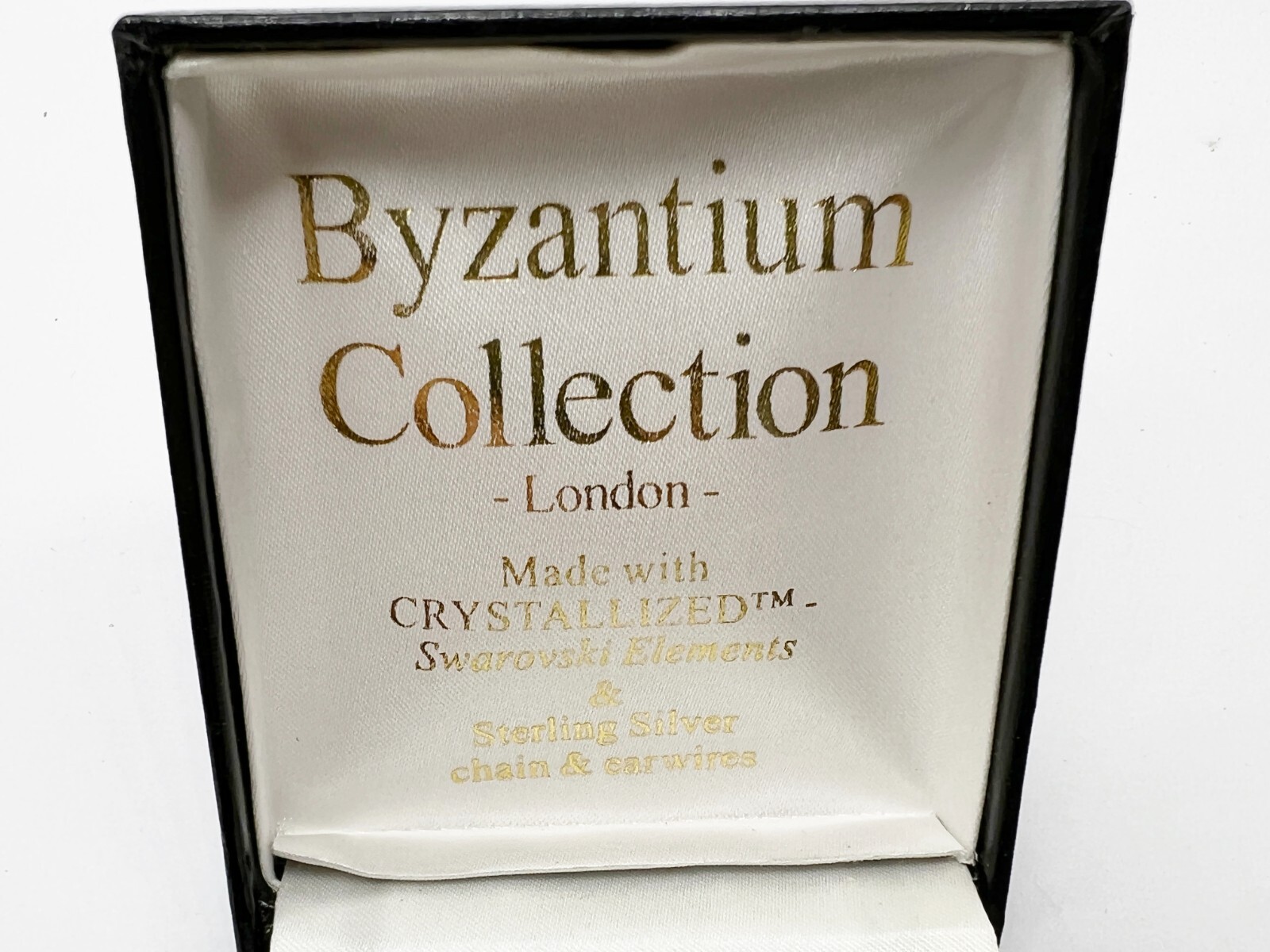 BOXED BYZANTIUM COLLECTION SOLID SILVER BLUE SWAR… - image 3