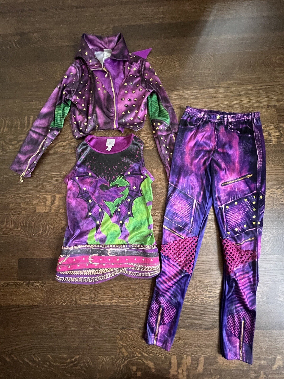 DISNEY Descendants 2 Mal Costume HALLOWEEN for Girls … - Gem