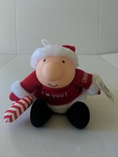 Vintage 1985 Ziggy Santa Plush 8"