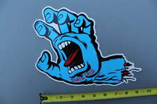 Santa Cruz Skateboards Blue Screaming Hand OG Z78 Vintage Skateboarding STICKER
