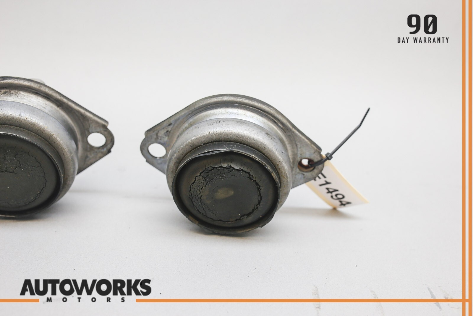 03-12 Maserati Quattroporte M139 Left & Right F1 Transmission Mount Set of 2 OEM