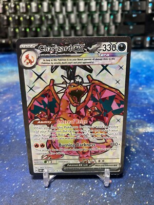 NM Charizard EX 215/197 Obsidian Flames Secret Ultra Rare Pokémon