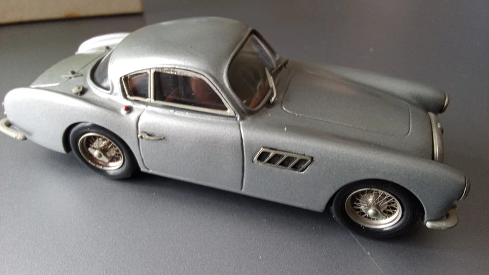 BELLE ÉPOQUE(France): TALBOT LAGO 2,5L 1955 gris métal -1/43 Boite D'origine. - Photo 3/4