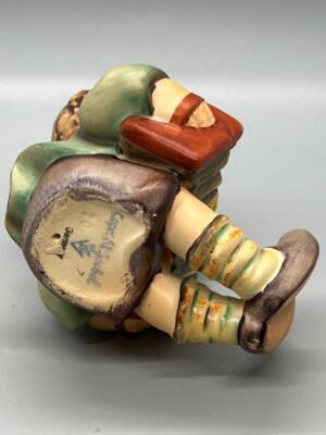 Goebel Hummel Let's Sing Figurine TM2 Boy w/ Accordion #110 Great