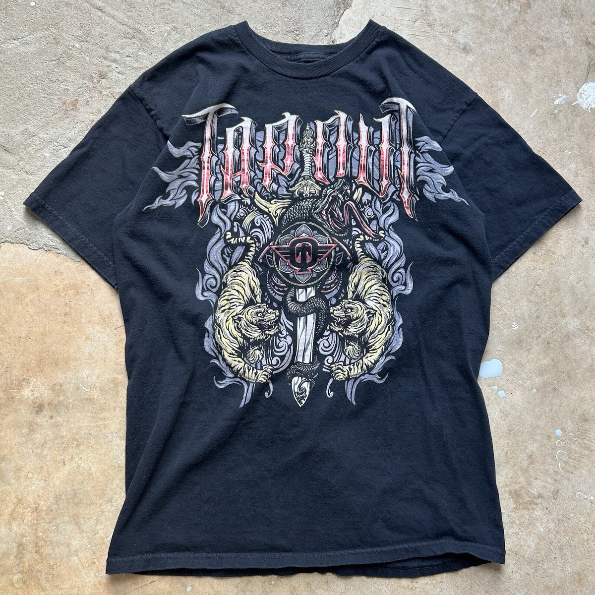 Y2K MMA TapOut All Over Print Graphic T-Shirt Sk8 Grunge Y2K MMA TapOut All Over Print Graphic T-Shirt Sk8 Grunge