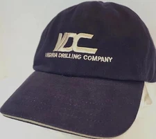 Virginia Drilling Company Black Ball Cap Adjustable Vitronic Four Seasons Hat